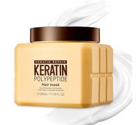Mascarilla con Queratina, Tratamiento Capilar para Cabello Fino, Mascarilla Capilar Hidronutritiva, Hidratante Reparadora Antifrizz, Fortalecimiento Del Cabello