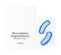 Mascarilla Correctora de Ojeras - Mascarilla de Microagujas para Ojos que Ilumina y Reduce la Hinchazón, 16 unidades por paquete, para una mirada radiante y luminosa