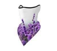 Mascarilla Cortavientos Color Lavanda púrpura, Polaina para el Cuello, para Motociclistas de Invierno