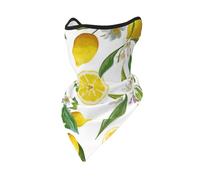 Mascarilla Cortavientos con Estampado de Ramas exóticas de limonero, Polaina para el Cuello, para Motociclista, de Invierno