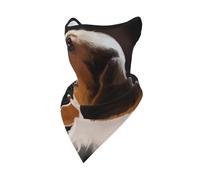 Mascarilla Cortavientos para Cachorro de Perro Beagle, Ideal para el jardín, para el Cuello, para Motociclistas de Invierno.