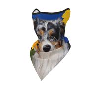 Mascarilla Cortavientos para Pastor Australiano, Polaina para el Cuello, para Motociclistas de Invierno