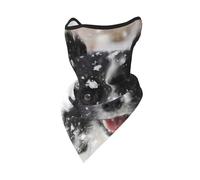 Mascarilla Cortavientos para Perro de Nieve Border Collie, Polaina para el Cuello, para Motociclista, para Invierno