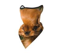 Mascarilla Cortavientos para Perros Cavalier King Charles Spaniel, Color marrón Rizado, para Motociclistas de Invierno.