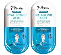 Mascarilla de ácido hialurónico 7th Heaven (Paquete de 2)