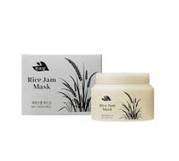 Mascarilla de Arroz - Mascarilla Calmante y Equilibrante, con extracto natural de arroz, 150 g, fórmula suave, apta para todo tipo de piel. Hidrata profundamente e ilumina el tono de la piel.
