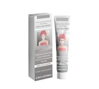 Mascarilla de barro de limpieza profunda, calmante y reparadora, aceite limpiador, atenúa la opacidad, ilumina el tono de la piel, reduce los poros, adecuada para pieles grasas y mixtas.