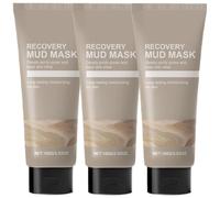 Mascarilla de barro reparadora, mascarilla de barro calmante, mascarilla de limpieza profunda de poros, mascarilla de barro de Borin, mascarilla hidratante de barro coreano