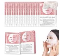 Mascarilla de Bio Colágeno Nifora, Mascarilla Hidratante Nifora - Antiedad y Reduce Líneas de Expresión, Mascarillas Faciales Coreanas de Bio Colágeno, Mascarillas Hidratantes (3box)