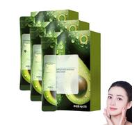 Mascarilla de burbujas, mascarilla de limpieza de aguacate, mascarilla de burbujas de limpieza profunda, eliminador hidratante de espinillas, espuma rápida