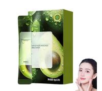 Mascarilla de burbujas, mascarilla de limpieza de aguacate, mascarilla de burbujas de limpieza profunda, eliminador hidratante de espinillas, espuma rápida