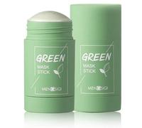 Mascarilla de cara de arcilla purificadora de té verde, palo de arcilla purificante de poro profundo y limpio, limpieza profunda y hidratante removedor de cabeza negra facial para todos los hombres d