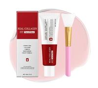 Mascarilla de Colágeno Despegable Cierra Los Poros, Aumenta la Suavidad Y Firmeza, Nutre la Piel Y Se Despega Fácilmente(2pcs)