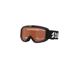Mascarilla de esquí Bliz PIXIE (MATT BLACK W WHITE LOGO - Naranja) niño