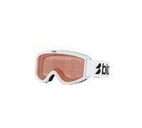 Mascarilla de esquí Bliz PIXIE (MATT WHITE W BLACK LOGO - Naranja) niño