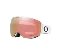Mascarilla de esquí Oakley FLIGHT DECK M (BLANCO MATE/Prizm rosa dorado iridium)