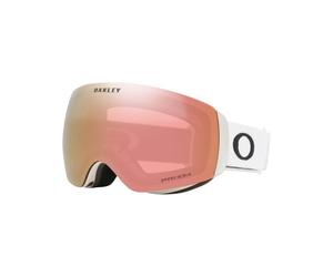 Mascarilla de esquí Oakley FLIGHT DECK M (BLANCO MATE/Prizm rosa dorado iridium)