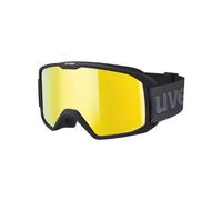 Mascarilla de esquí Uvex Elemnt FM (BLK MAT MIRROR GOLD S3 SMU)