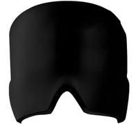 Mascarilla de gel con compresa fría for la cabeza, mascarilla de hielo, gorro, mascarilla térmica, mascarilla for aliviar la fatiga ocular, mascarilla for dormir/140 (Color : Black, Size : 2)