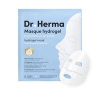 Mascarilla de hidrogel Dr. Herma - Enriquecida con colágeno, niacinamida y ácido hialurónico - 1 x Mascarilla de colágeno coreana - Tratamiento facial hidratante e iluminador