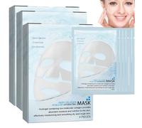 Mascarilla de Hidrogel Hialurónico,Collagen mask, Mascarilla Hidratante Facial, Daily Care mascarilla Facial, Hidratante Profundo, Antiarrugas, Skincare Set para Mujeres Adolescente (3pcs)