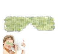 Mascarilla de jade - Mascarilla de jade portátil, máscara reutilizable | Multifuncional jade para ojos facial de jade para dormir, máscara de ojos de jade relajante y cuidado de ojos, almohadillas