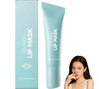 Mascarilla de labios calmante para preparar, refrescante máscara de labios exfoliante, cuida los labios rellenadores e hidratantes, fácil aplicación, ligera y no pegajosa. (1 unidad)