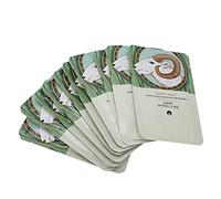 Mascarilla de Leche de Cabra, 10 Piezas/Caja, Mascarilla Facial Hidratante de Leche de Cabra, Extracto de Planta, Mascarilla Nutritiva Hidratante, para Todo Tipo de Piel | Regalos de Spa para Mujere