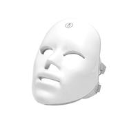 Mascarilla de luz roja para rostro,Máscara de rostro de luz roja, Mascarilla 7-1 Colores, Mascarilla portátil recargable de luz roja LED, cubierta facial para una piel radiante y juvenil