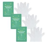 Mascarilla de Manos Diaria de Menta Suave | 1 par de mascarillas hidratantes y fortalecedoras para manos secas y cansadas