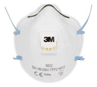 Máscara respiratoria 3M 8822 FFP2 NR D