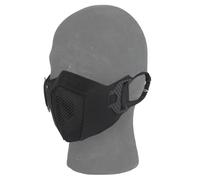 Mascarilla de Rostro Malla para Airsoft, Cubierta de Rostro Plegable | Nailon 500D y malla, Transpirable, Ligero, Estructura de malla abierta, Opciones de uso en la cabeza y las o