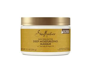 Mascarilla de Shea Moisture, de manteca de karité pura, para tratamiento en profundidad, 340 ml
