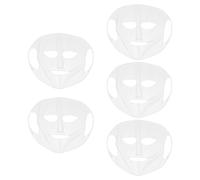 Mascarilla de Silicona Reutilizable, 5 Piezas de Color Blanco Diseño