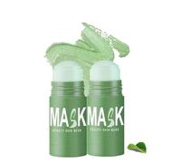 Mascarilla De Té Verde, Mascarilla De Té Verde En Barra, Mascarilla De Limpieza Profunda De Té Verde, Eliminador De Puntos Negros Con Extracto De Té Verde Para Todo Tipo De Pieles (2pcs)