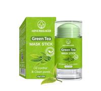 Mascarilla de té verde pegada a la cara, mascarilla de limpieza profunda, cuidado de la piel, eliminación de acné, Todos los tipos de piel para hombres y mujeres (Green Tea Mask Stick-1 Pack)