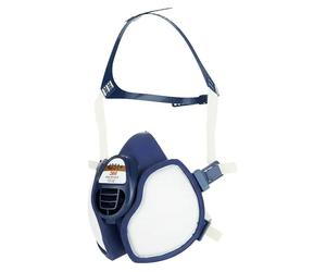 Mascarilla de ventilación 4251+ (Específico para: Trabajos de pintura y lijado)