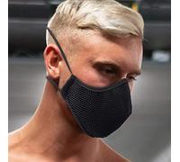 Mascarilla deportiva negra tejido 3D homologada reutilizable producto español