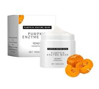 Mascarilla exfoliante de enzima de calabaza, mascarilla de calabaza nutritiva suave para el cuidado de la piel, limpieza profunda, hidratación profunda, adecuada para todo tipo de piel