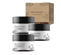 Mascarilla exfoliante delicada, mascarilla exfoliante natural, mascarilla de té negro, mascarilla exfoliante de hierbas, mascarilla limpiadora reafirmante durante la noche con extracto de té negro