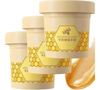 Mascarilla exfoliante para manos con cera de leche y miel Mascarilla para el cuidado de las manos con película exfoliante para manos Mascarilla hidratante y nutritiva para manos Reduce la sequedad y l