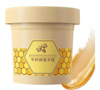 Mascarilla exfoliante para manos con cera de leche y miel Mascarilla para el cuidado de las manos con película exfoliante para manos Mascarilla hidratante y nutritiva para manos Reduce la sequedad y l