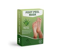 Mascarilla Exfoliante Pies con Aloe Vera, 2 Pares Peeling Pies. Suaviza la Piel Dura, Repara Talones Agrietados, Exfolia, Hidrata, Elimina Callos en los Talones, Revitaliza - PALMARISA