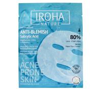 Iroha Nature - Mascarilla Anti-Imperfecciones | Ácido Salicílico, Niacinamida, Cica y Probióticos | Sachet 20 ml | Para Piel Mixta a Grasa | Previene y reduce los granos