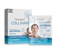 Mascarilla Facial Antiedad con Colágeno Marino, Niacinamida, Ácido Hialurónico y AHA - Hidratación Intensa, Firmeza, Elasticidad y Luminosidad - Drasanvi Collmar 22 ml x 10 Unidades