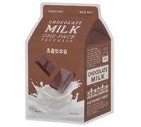 A'pieu Mascarilla de tela hidratante con chocolate Chocolate Milk One-Pack - 21 g / 1 ud