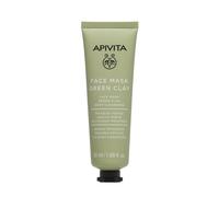 Mascarilla facial APIVITA con arcilla verde limpieza profunda 50 ml