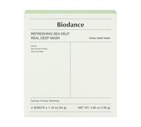 Mascarilla Facial BIODANCE Refreshing Sea Kelp Real Deep (4 x 34 g)