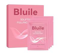 Mascarilla Facial Completa Lifting 3D Bluile, Mascarilla Hidratante y Reafirmante con Péptidos y Centella Asiática, Mascarilla Facial Hidratante para una Piel Radiante y Suave (1)