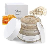 Mascarilla Facial de Arroz y Miel, Mascarilla Arcilla, Mascarilla Facial de Arroz, Mascarilla de Arroz Mit Miel, Ilumina el Tono de la Piel, Adecuado para Todo Tipo de Piel, 120g